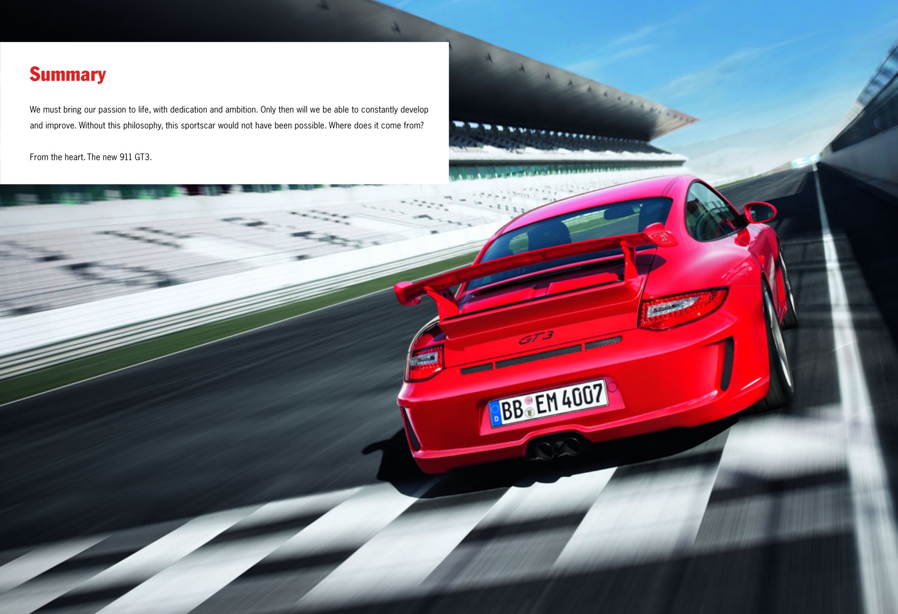2009 Porsche 911 GT3 Brochure Page 36